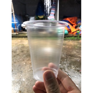 50 cốc nhựa dùng 1 lần cả nắp 300ml