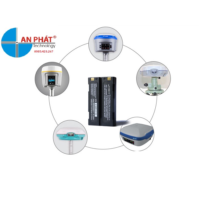 Pin GPS RTK HUACE CHCNAV 3.400mAh