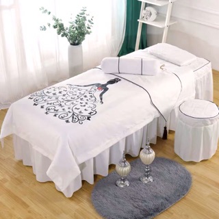 Bộ ga 4 món trải giường spa