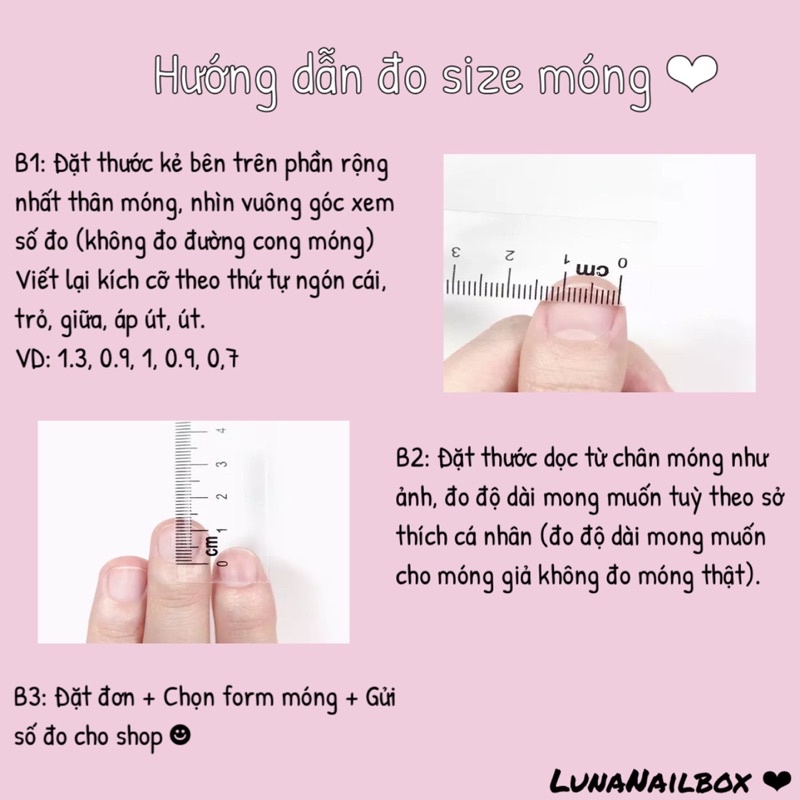 Móng úp thiết kế trắng xà cừ charm xinh