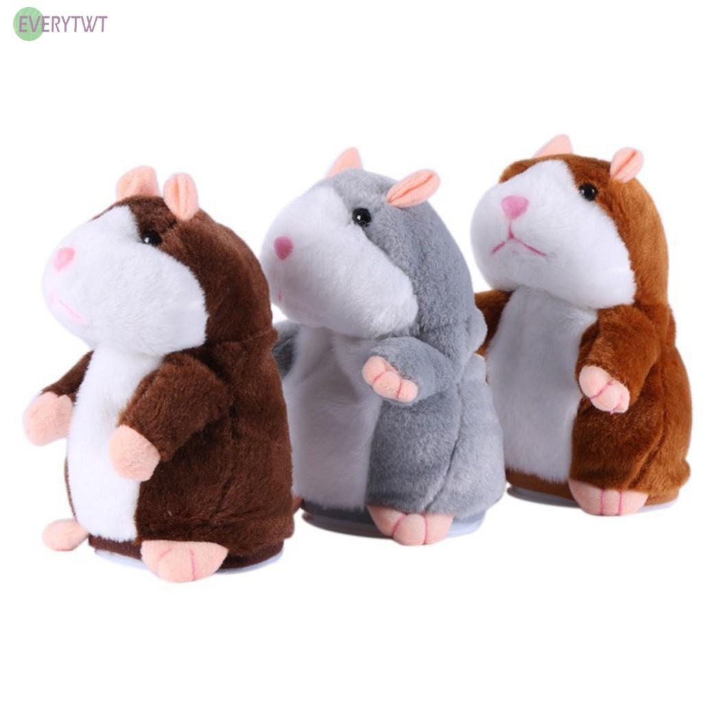 1 đồ chơi nhồi bông Hình Chuột Hamster Dễ Thương