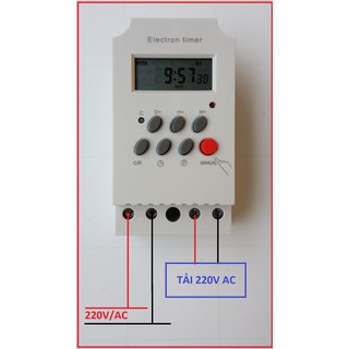 Hẹn giờ tự động bật tắt thiết bị 220V