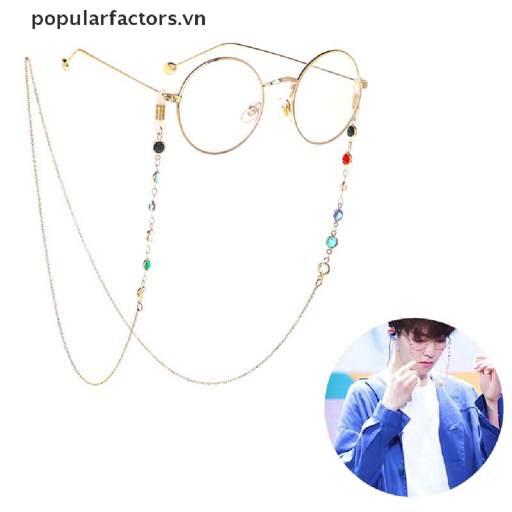 Dây Đeo Mắt Kính Gắn Giá Đỡ Mắt Kính Phong Cách Punk