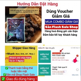 Kẹo Sâm Đen ( Hắc Sâm ) Hàn Quốc bịch 300gram