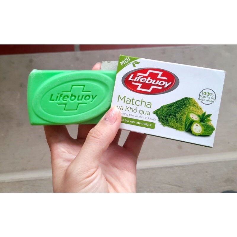 (Sẵn Hàng) Xà Bông Lifebuoy Matcha & Khổ Qua 90g