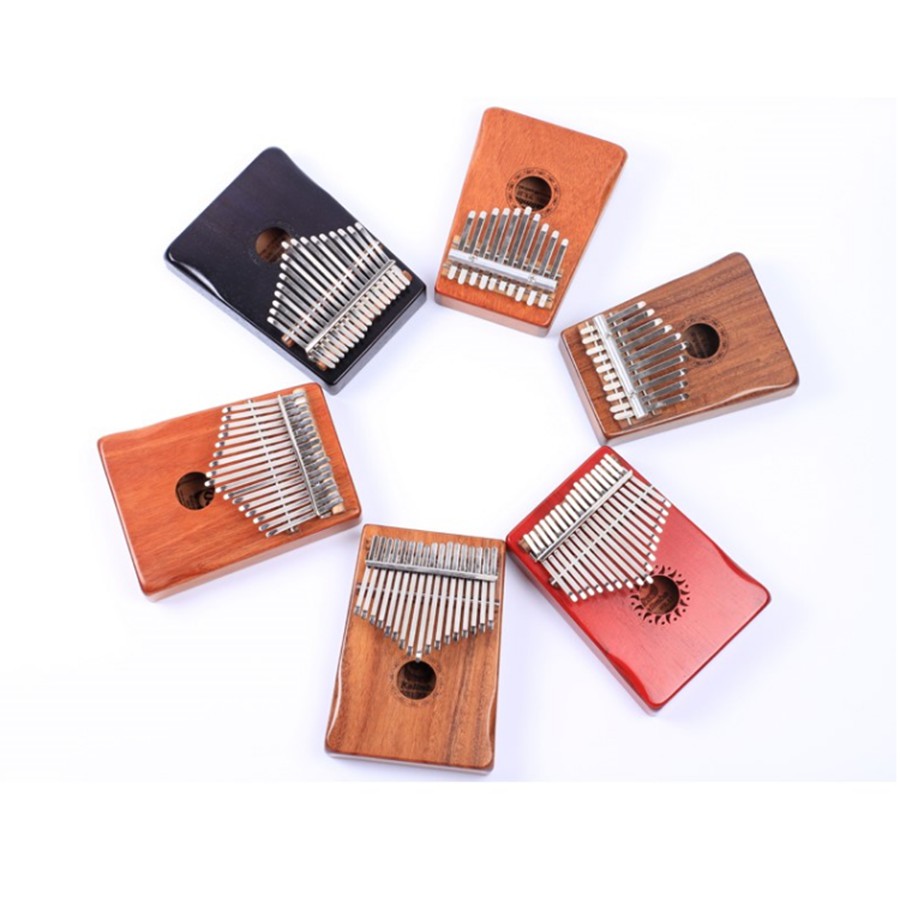 Đàn Kalimba Walter gỗ cao cấp 17 phím gỗ xanh rêu - Thumb Piano 17 key