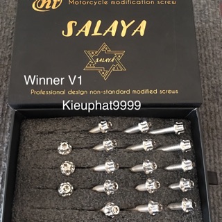 Ốc Lốc Máy Salaya Inox Winner V1 Kèm Hộp