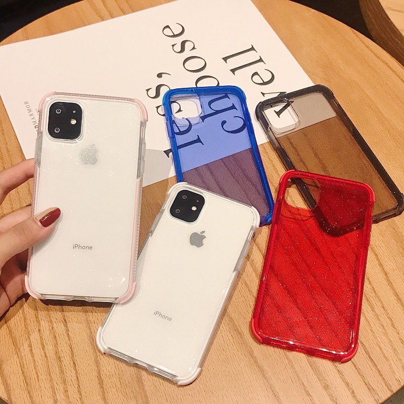 Ốp điện thoại trong suốt chống va đập cho iPhone 11 Pro X Xs Xr Xs Max 6 6s 7 8 Plus | BigBuy360 - bigbuy360.vn