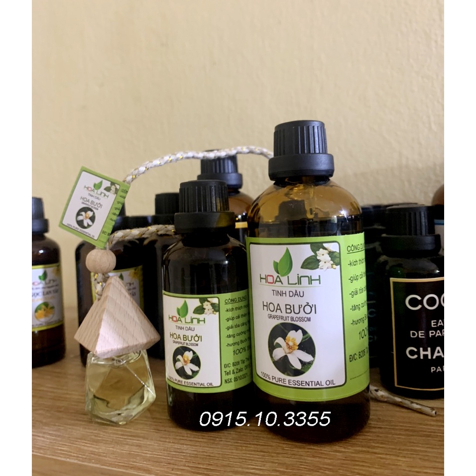 Tinh dầu HOA BƯỞI - nguyên chất 100% xông phòng , spa, khách sạn, thơm oto,... | TINH DẦU HOA LINH
