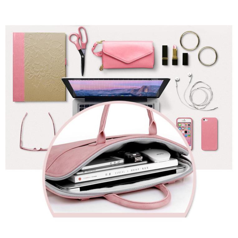 Túi xách cao cấp Macbook - Laptop công sở cho nữ-Túi xách laptop 13inch, 14inch, 15.6inch (3 màu )