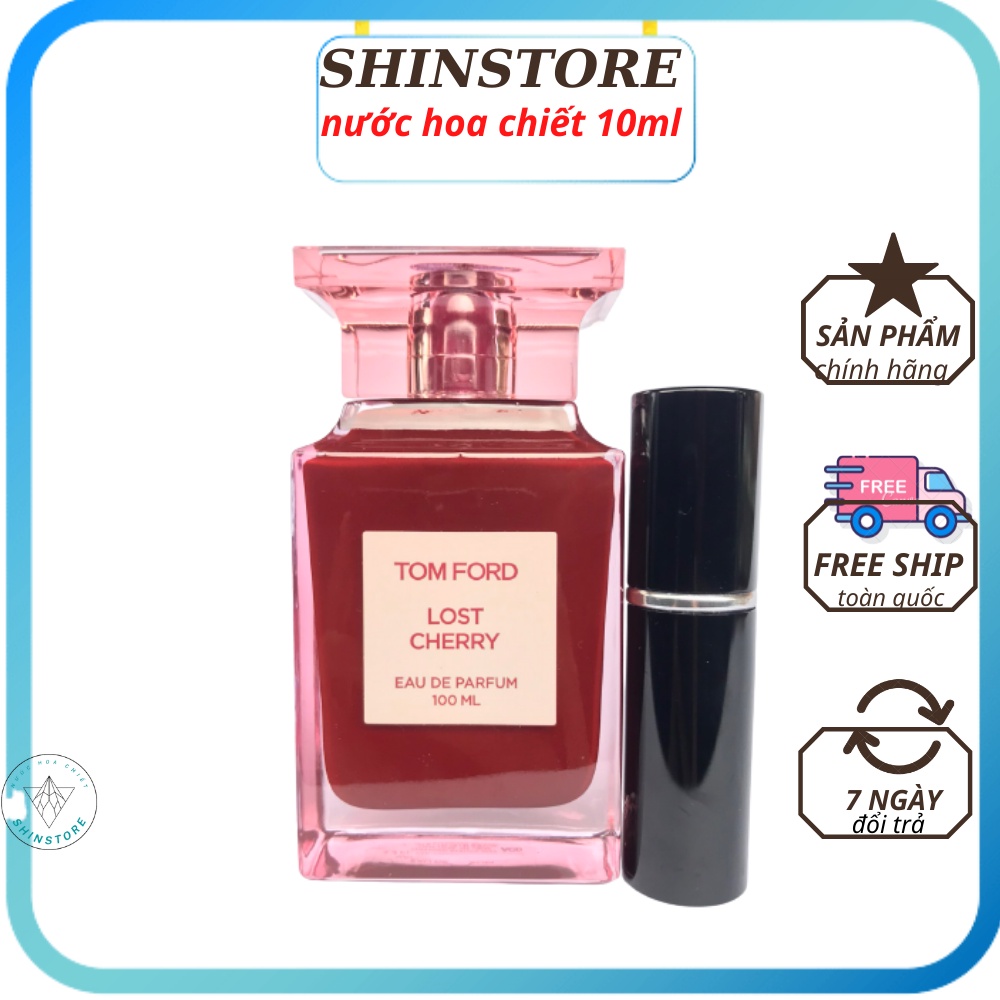 Nước hoa unisex tomford lost chery phong cách độc đáo bí ẩn quyến rũ SHINSTORE
