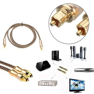 Dây Cáp quang âm thanh vàng 24k Toslink Optical 1m 2020