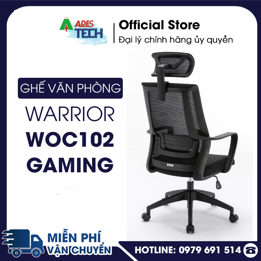 [HÀNG CHÍNH HÃNG] Ghế văn phòng Warrior WOC102 Gaming