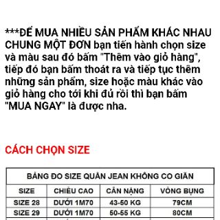 Quần jean nam
