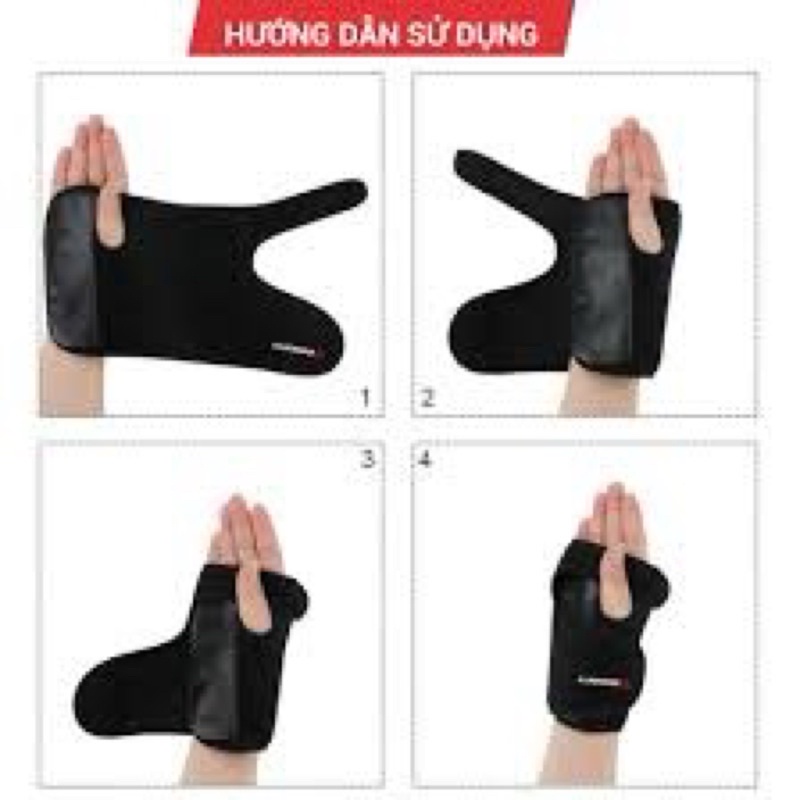 Nẹp cố định khớp cổ tay GOODFIT GF304W có thanh thép hỗ trợ phục hồi khi bị chấn thương