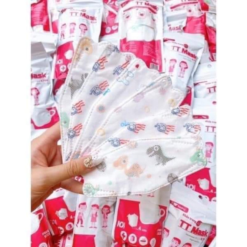 Set 10 khẩu trang kf94 cho bé