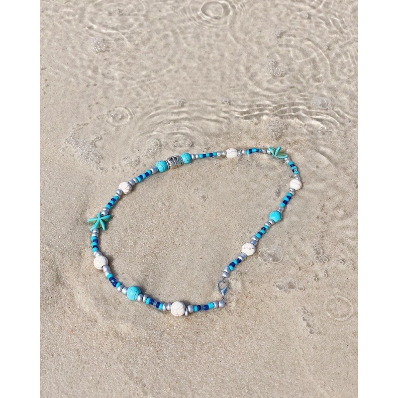 Vòng Cổ Unisex Hạt Đi Biển Handmade