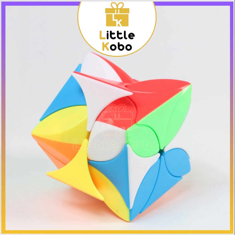 Rubik Biến Thể MoYu MeiLong Four Leaf Clover Cube Rubic Cỏ 4 Lá Stickerless Đồ Chơi Trí Tuệ