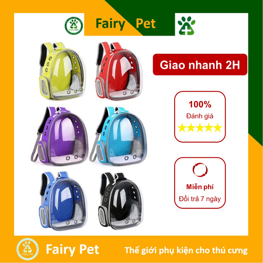 Balo vận chuyển Chó Mèo trong suốt