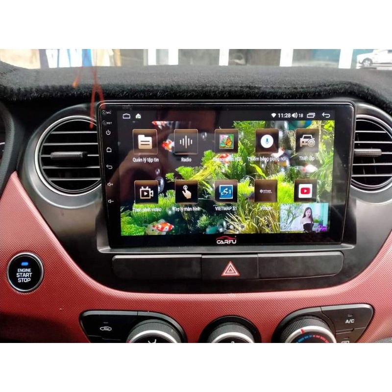 MÀN HÌNH ANDROID CARFU G200 RAM 3GB/32GB CHÍP 8 NHÂN 7862 PHIÊN BẢN MỚI 2022 NÂNG CẤP TOÀN DIỆN
