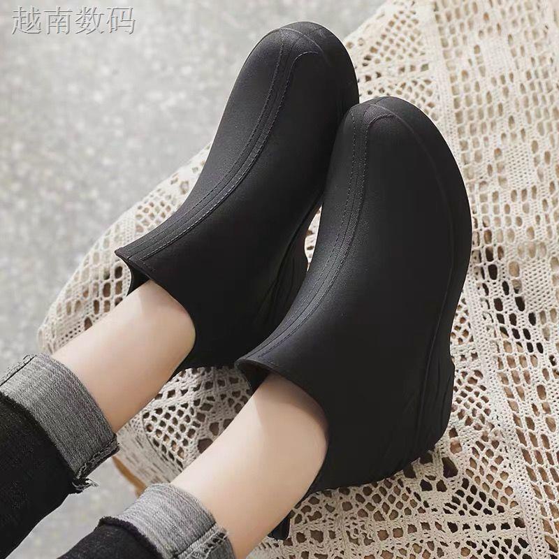 Giày Boot Đi Mưa Cổ Thấp Chống Trượt Giữ Ấm Phong Cách Nhật Bản Thanh Lịch Sành Điệu | BigBuy360 - bigbuy360.vn