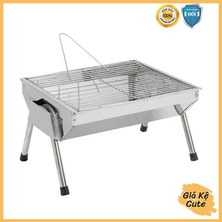 Bếp nướng than hoa TopV VIS Bếp nướng than hoa không khói nướng ngoài trời lò nướng than inox