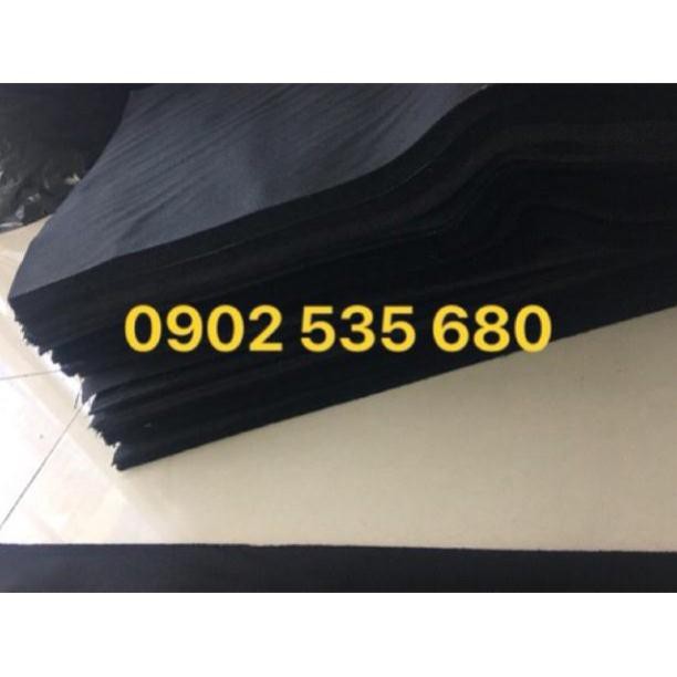 Vải bố canvas màu đen trơn khổ 1m6 | BigBuy360 - bigbuy360.vn