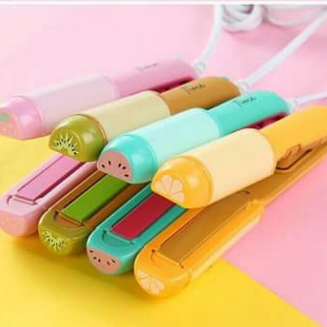 Máy duỗi uốn tóc siêu cute trái cây | Shopee Việt Nam