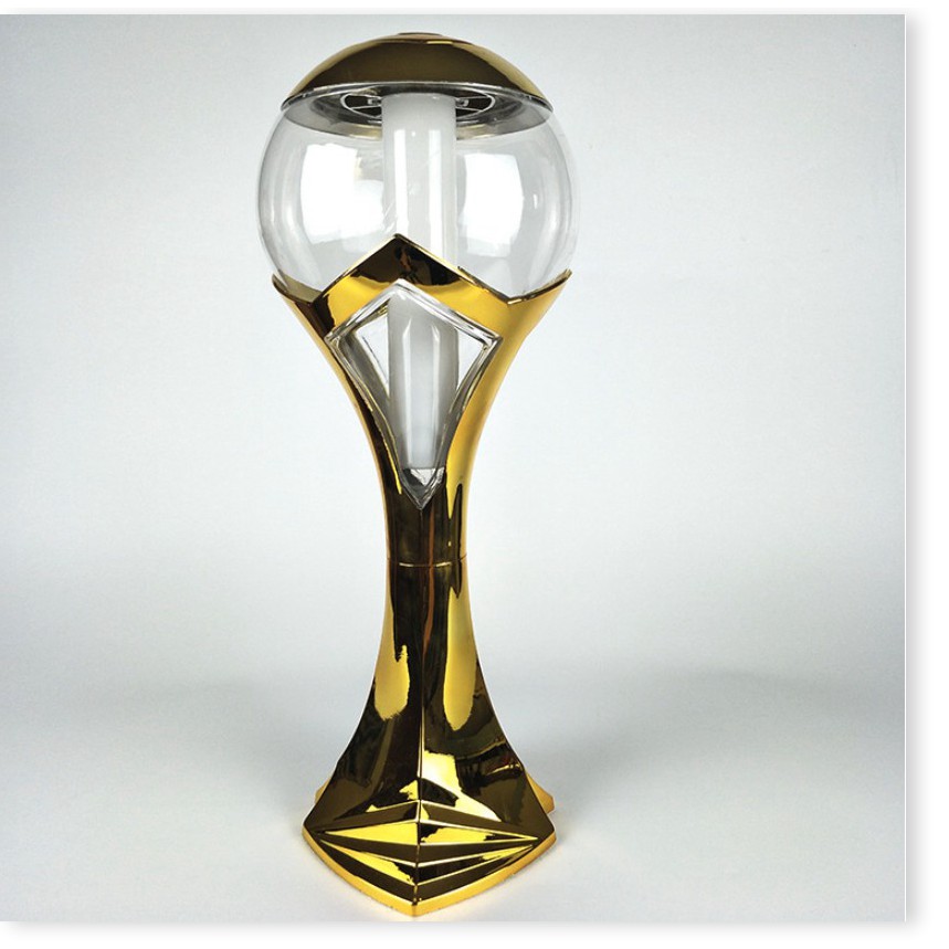 🆕 Tháp bia cúp vàng cho mùa bóng đá World Cup có đèn led và khay đá dung tích 3L