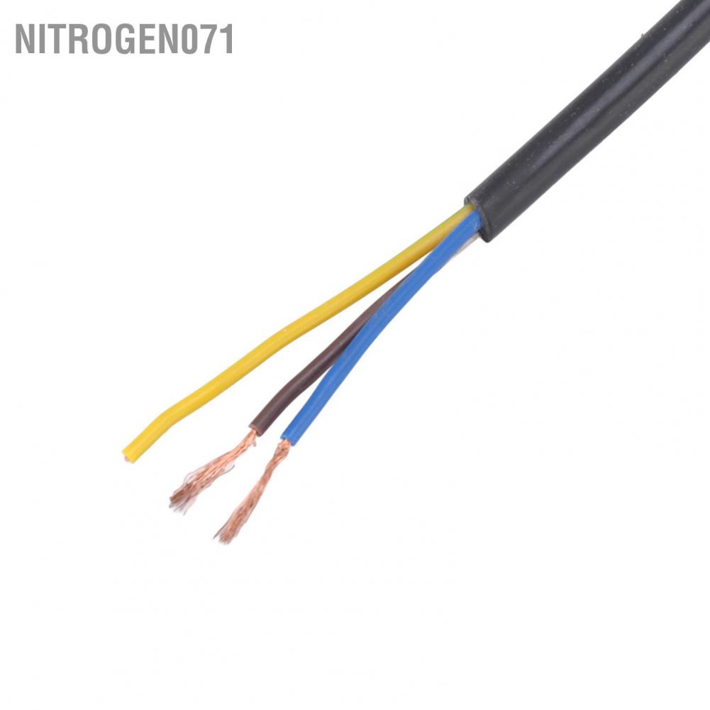 Nitrogen071 Quạt thông gió 220V 100W 410 Đường kính thép không gỉ 9 8in xuyên tường phòng tắm cho nhà kho bếp