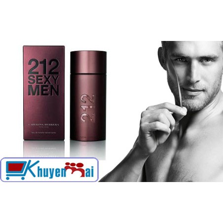 Nước hoa Nam 212 Sexy Men Carolina Herrera 100ml chất lượng | Thế Giới Skin Care