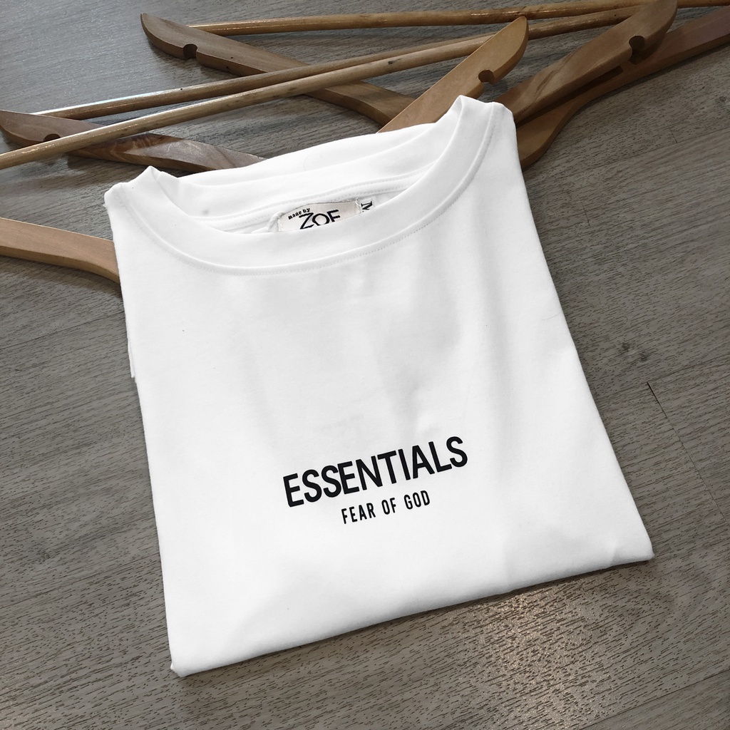 Áo thun ESSENTIALS , áo phông tay lỡ nam nữ unisex, ZOEclothing