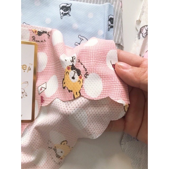 Quần Lót Đúc Su Thông Hơi Lượn Sóng Hình Cute