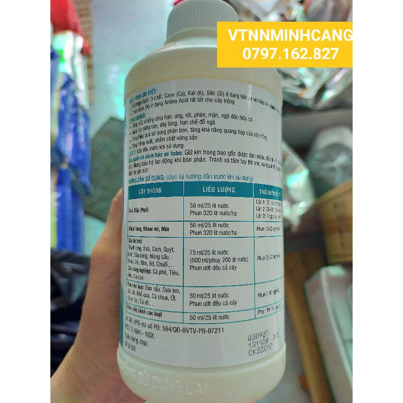 Phân bón  SILIMAX  chai 500ml