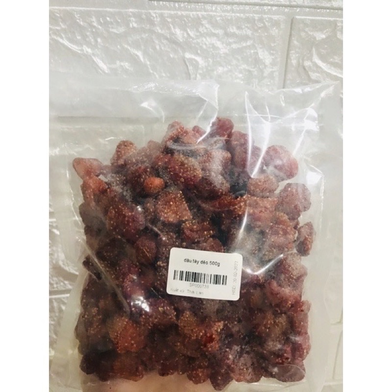 Dâu tây nguyên quả sấy dẻo 100g