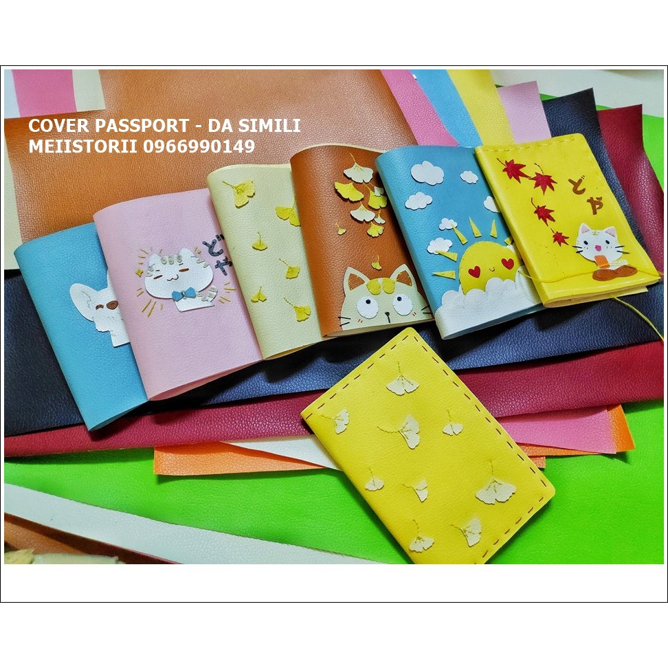 Vải da simili PVC làm handmade khổ lớn