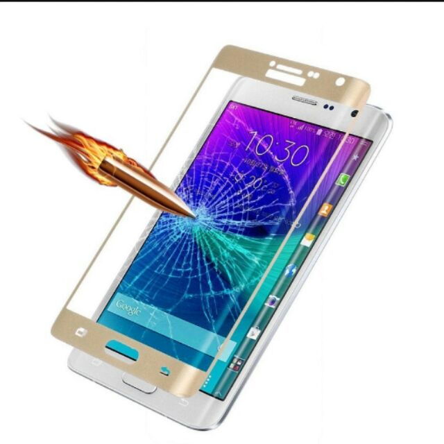 Kính cường lực Full màn Galaxy Note Edge - đủ màu