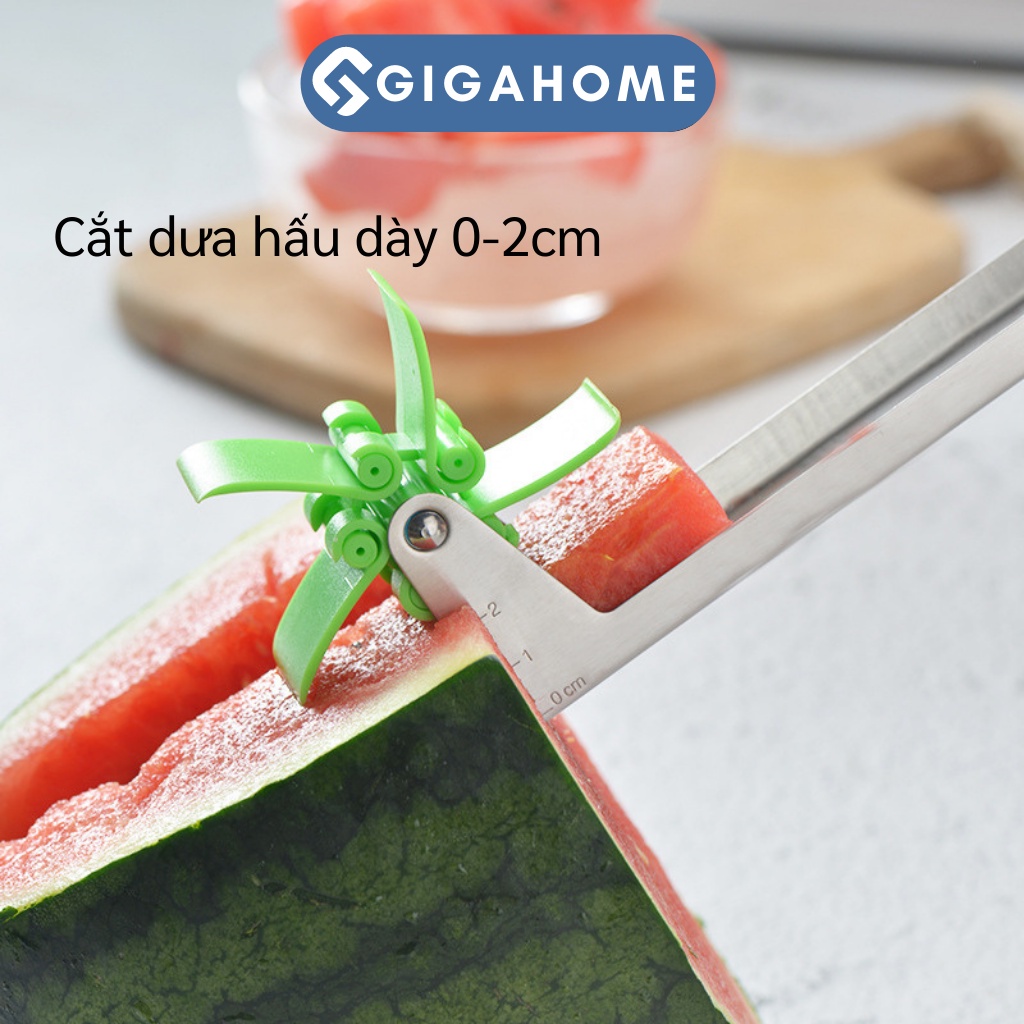 Dụng Cụ Cắt Dưa Hấu  Tạo Hình Làm Salad Nhanh Chóng, Tiện Dụng GIGAHOME 7258