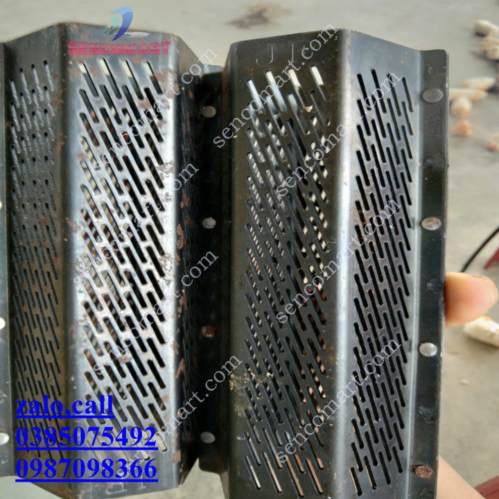Máy xát thóc 1 lần thành gạo - Máy nghiền cám cho heo gà