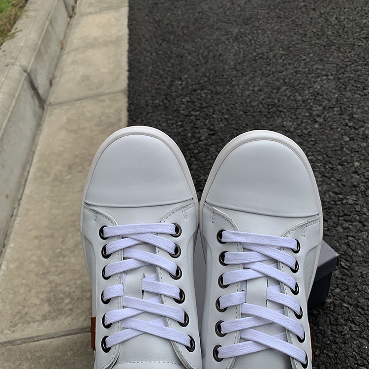 Ecco Giày Da Đế Bằng Buộc Dây Thiết Kế Thoải Mái Cho Nữ Z5HQ