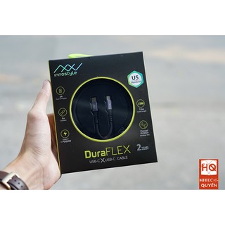 Cáp INNOSTYLE Duraflex Type-C ra Type-C PD 60W dài 1,5m