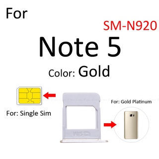 Khay Đựng Thẻ Sim Cho Samsung Galaxy Note 5 N920 Micro SD