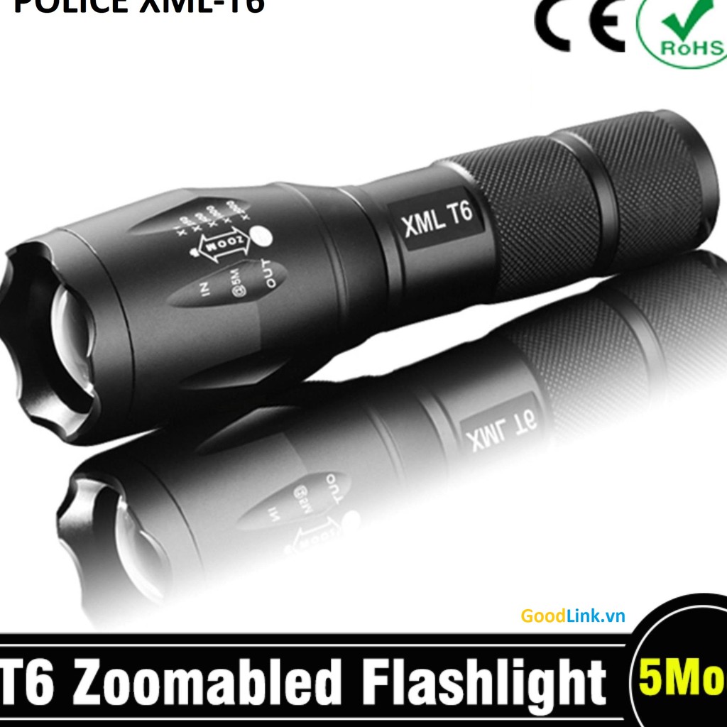 Đèn pin UltraFire XML T6 nhật bản siêu sáng