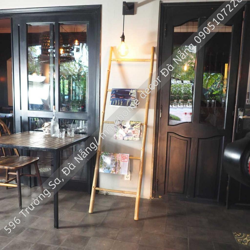 Thang Tre Decor, Trang Trí Phòng Khách, Phòng Tắm, Sân Vườn/ Treo Khăn, Treo Quần Áo, Cây Cảnh, Sách Báo/ Vintage Boho