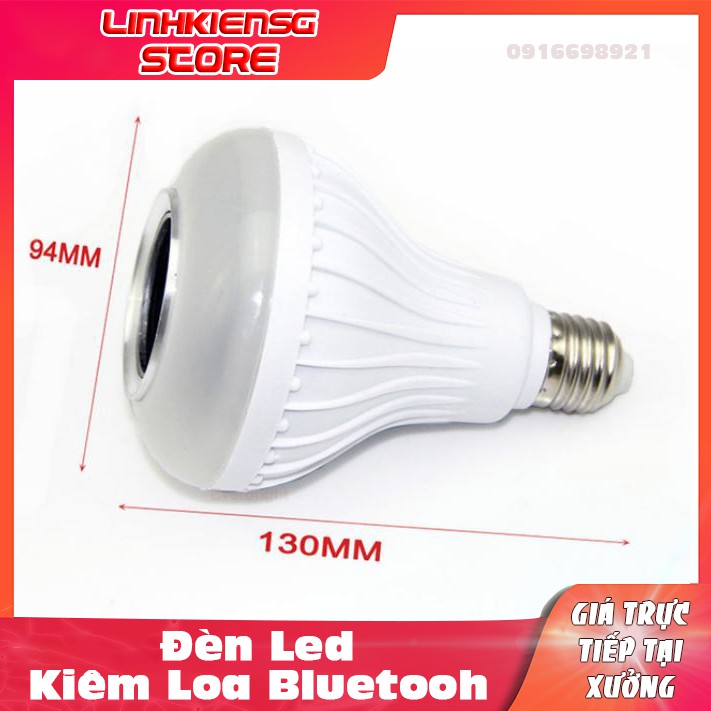 Đèn Led Kiêm Loa Bluetooh Music Lamp E27 12W LED RGB Bluetooth Speaker Bulb