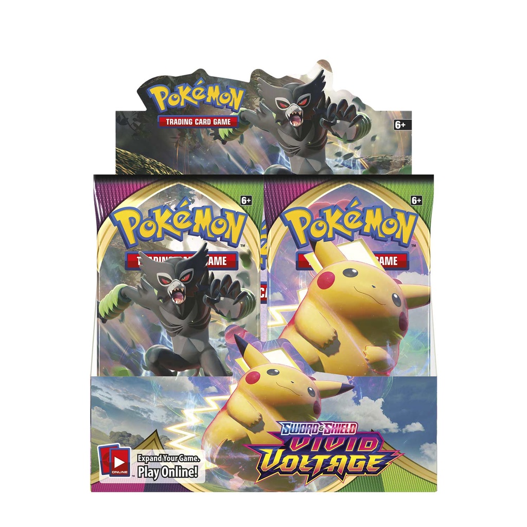 Brand New Factory Sealed 36 Booster Packs Pokémon Vivid Voltage Booster Box 