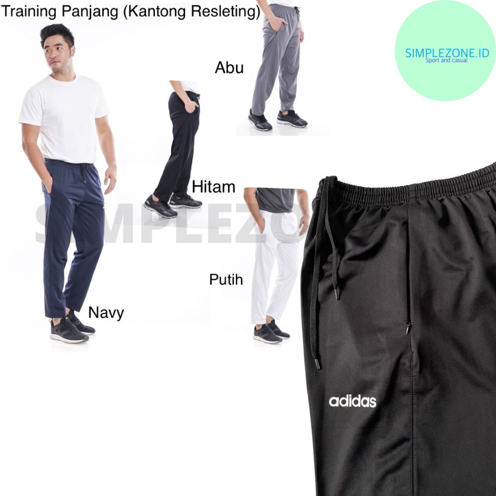 Quần Tập Thể Thao Dài Có Dây Kéo ADD01