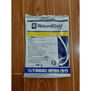 THUỐC TRỪ NẤM BỆNH CHO CÂY TRỒNG RIDOMIL GOLD