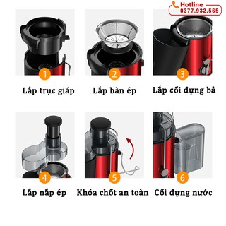 Máy ép hoa quả HAKITA Nhật Bản