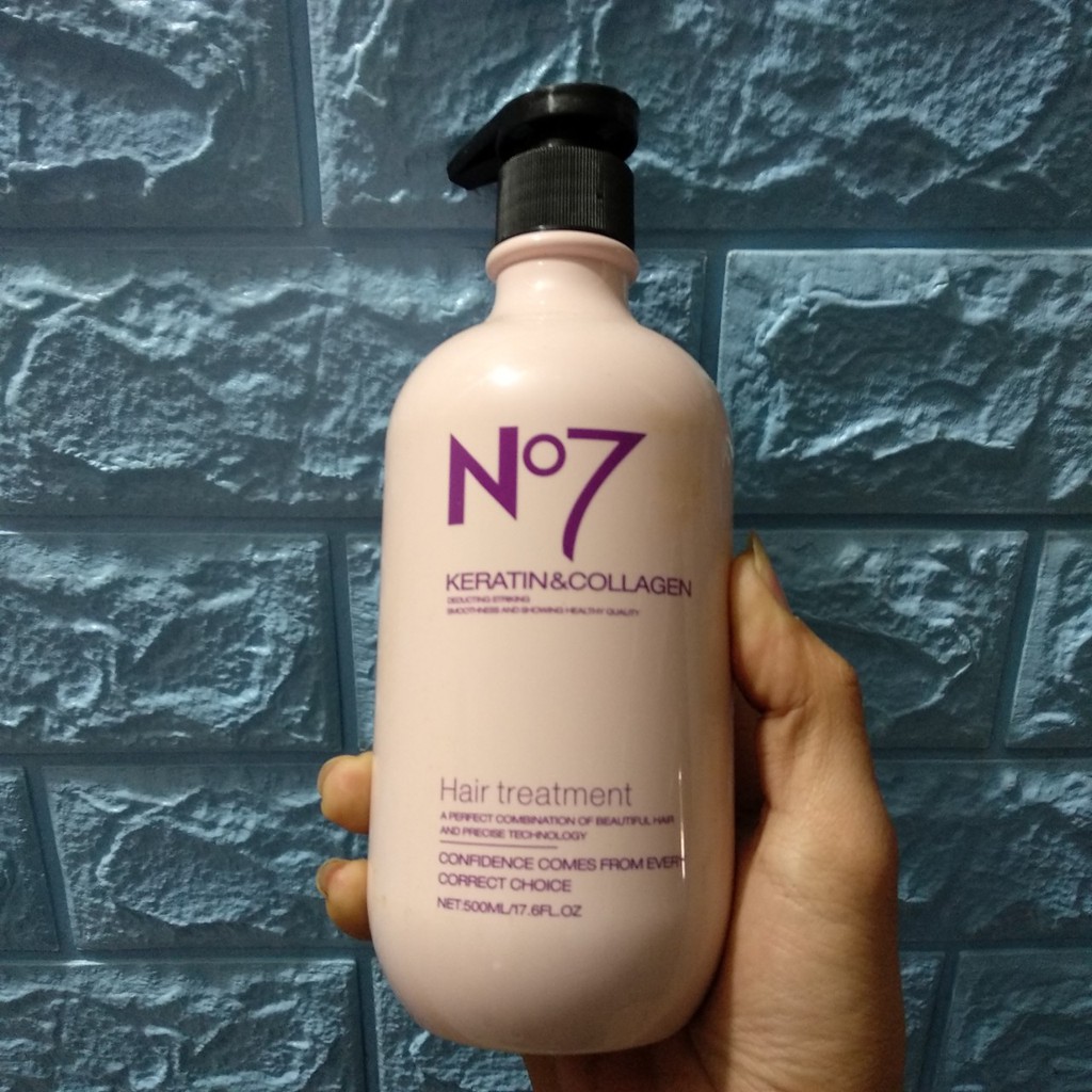 Kem ủ tóc phục hồi N7 Keratin Protein mềm mượt 500ml